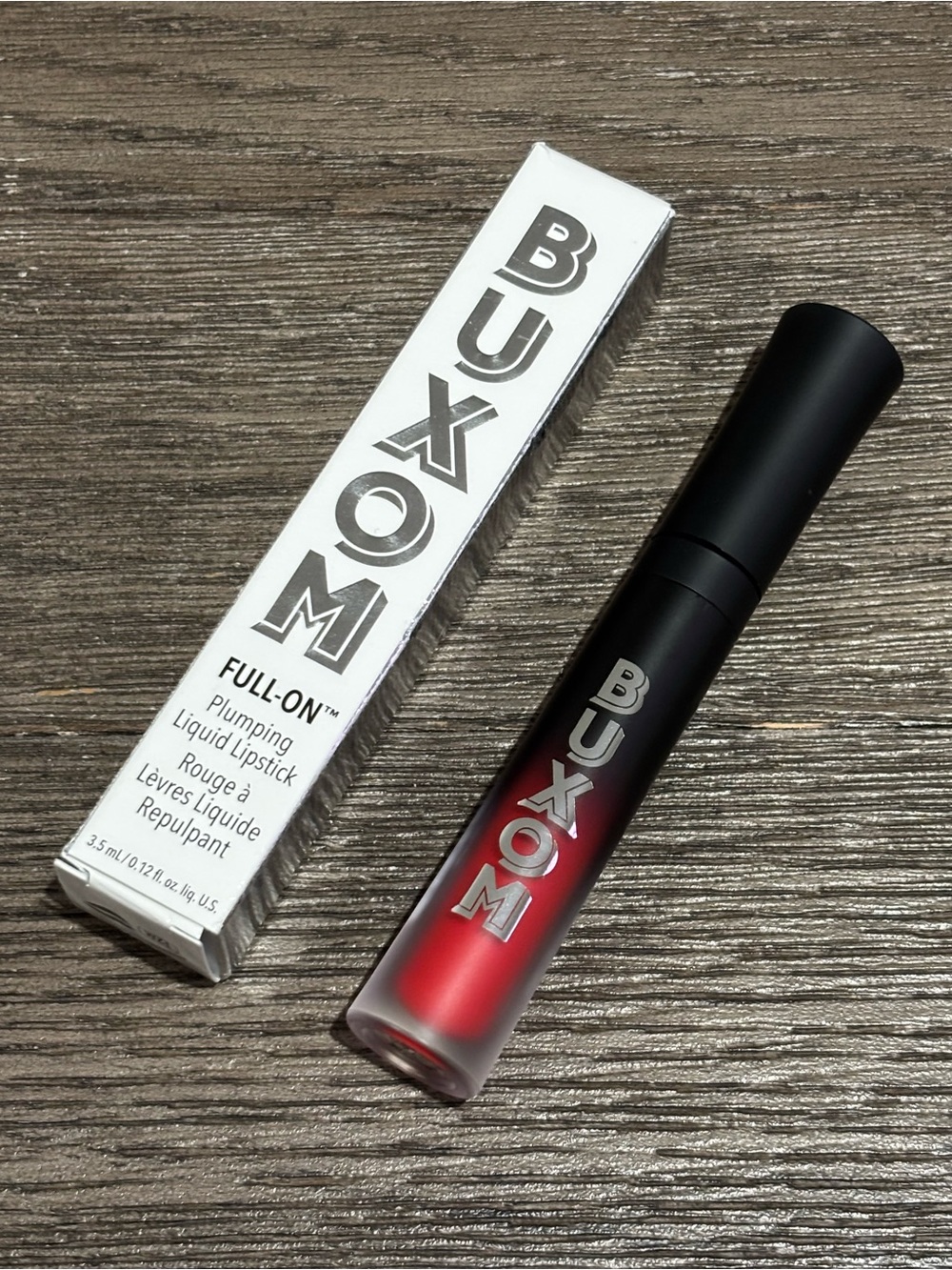 BUXOM Heart's On Fire Full-On Plumping Liquid Lipstick Matte Full Size NIB